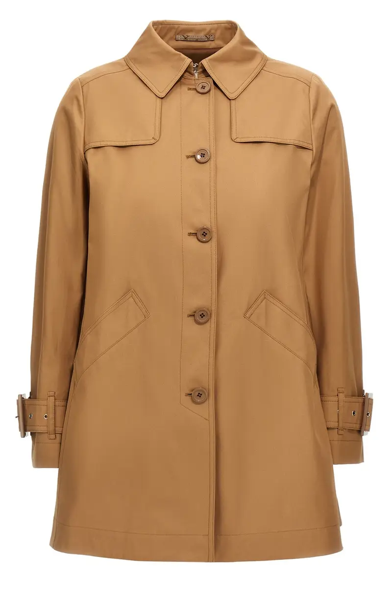 Trench Corto Marrone