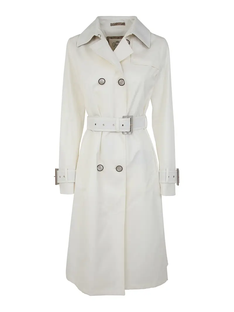 Herno Trench Bianco 3259605
