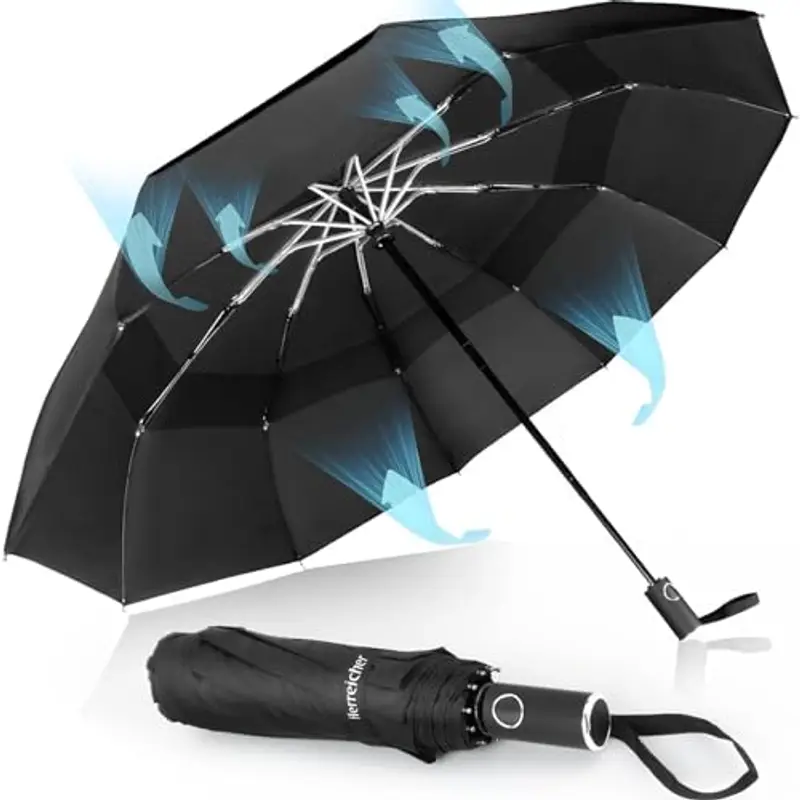 Herreicher Ombrelli Uomo Nero 1205222