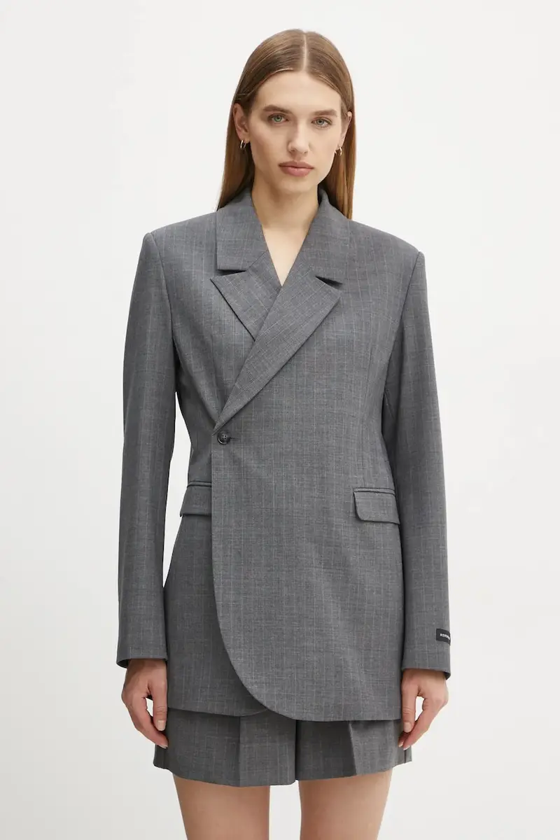 blazer con aggiunta di lana Lilith colore grigio 5409134