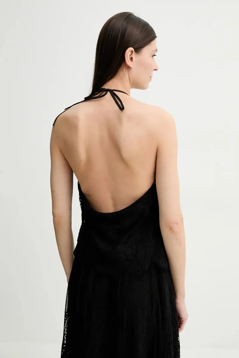 camicetta Tina donna colore nero con applicazione 5578204 miniatura 3