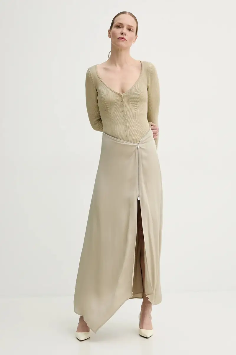 Herskind Cardigan Donna Beige 3569983 miniatura 2