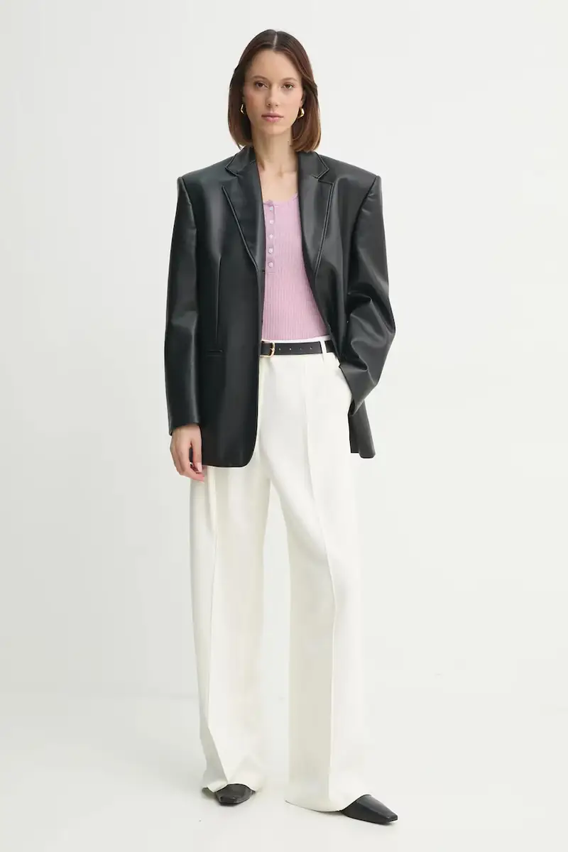 maglione in lana Agnes donna colore violetto 5433825 miniatura 2