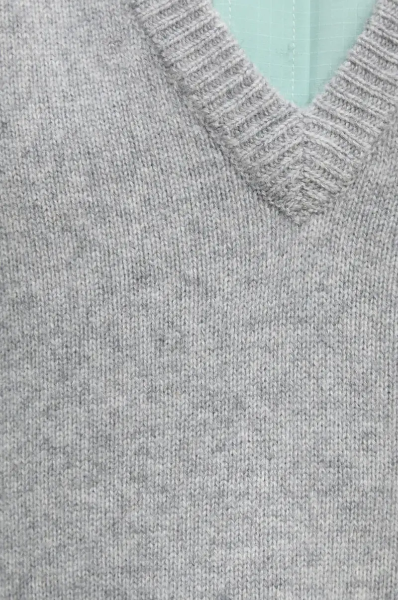 maglione in lana Dicte donna colore grigio 5337974 miniatura 5