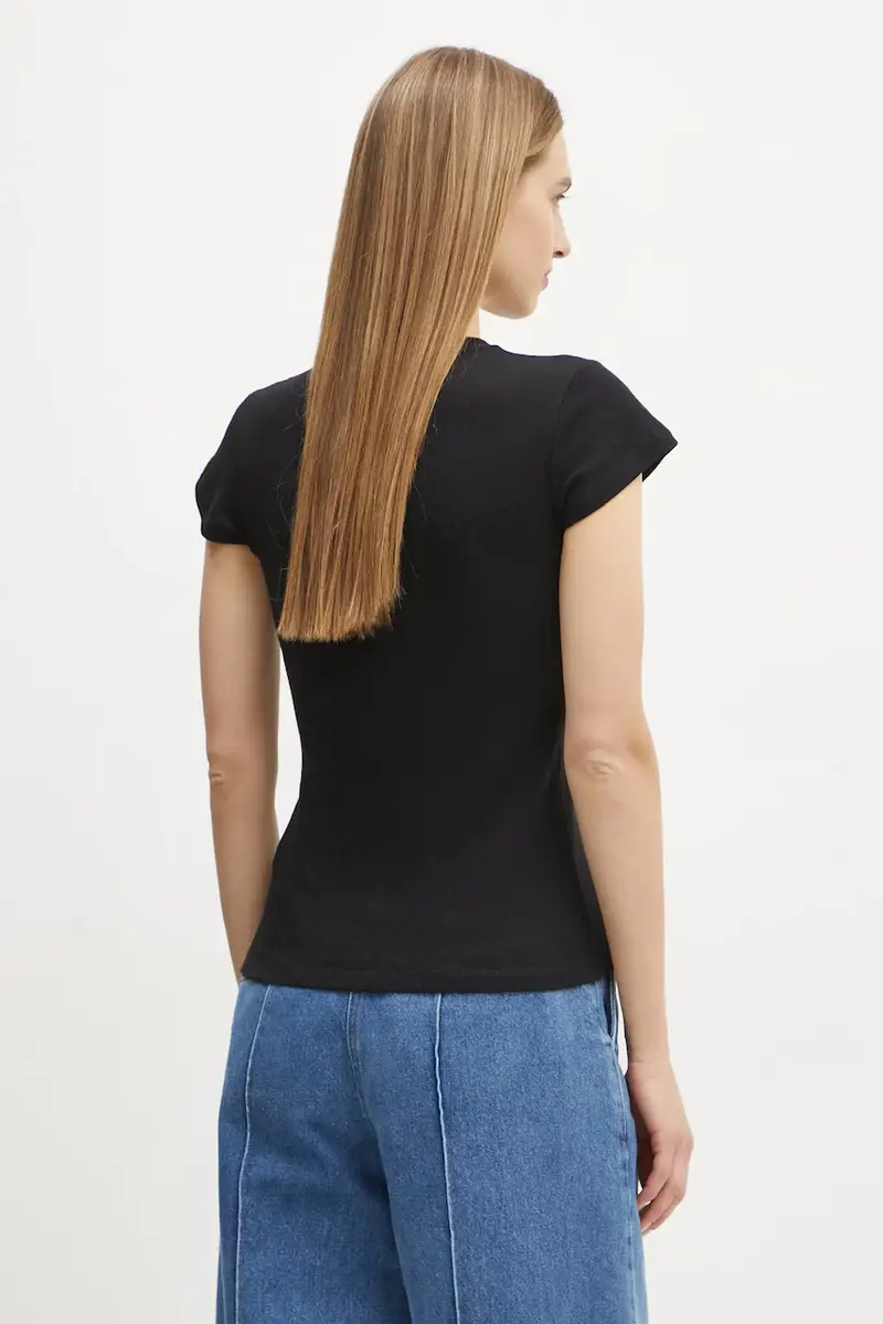 Herskind T-shirt Donna Nero 3327166 miniatura 3