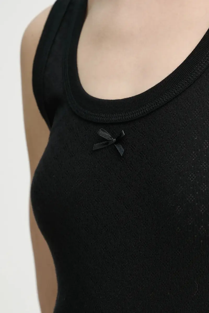 top in cotone Hunter colore nero 5414178 miniatura 4