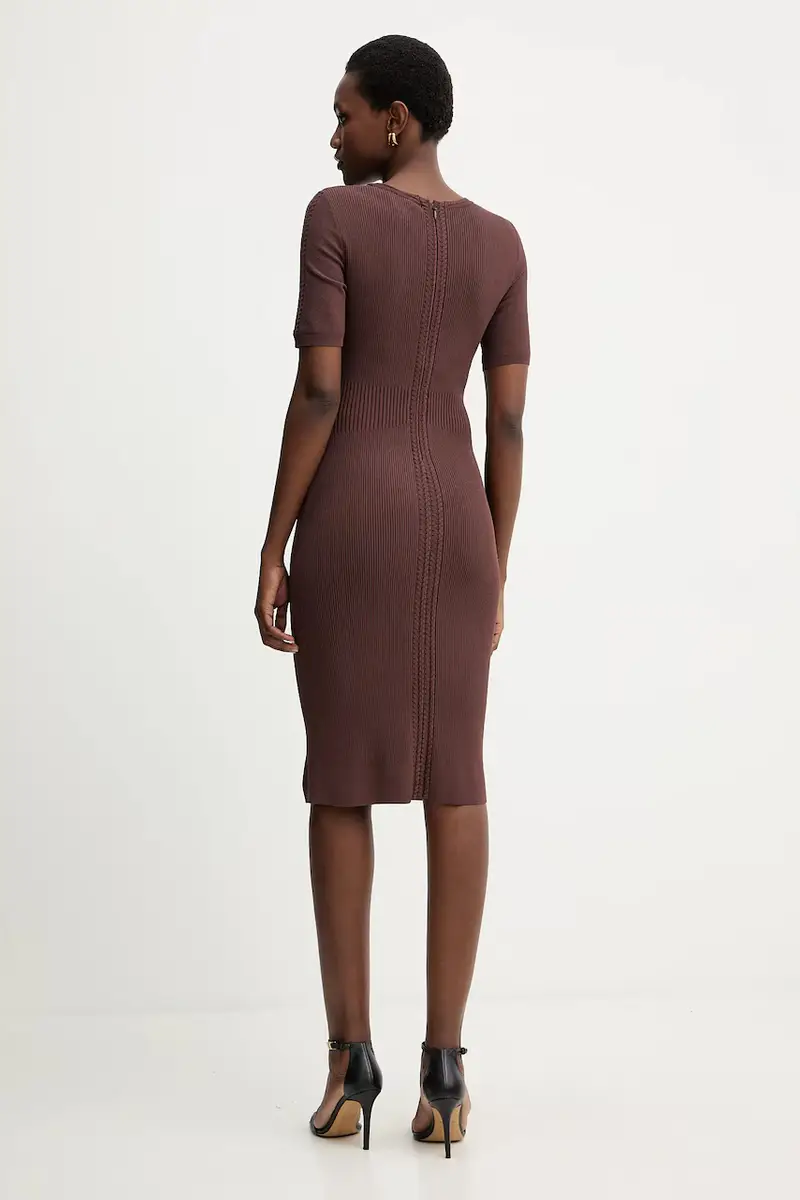 vestito Alina colore marrone DCR8524107 miniatura 3