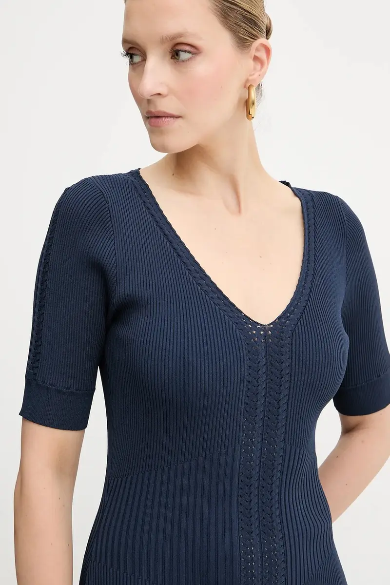 vestito Aria colore blu navy DCR8524128 miniatura 4