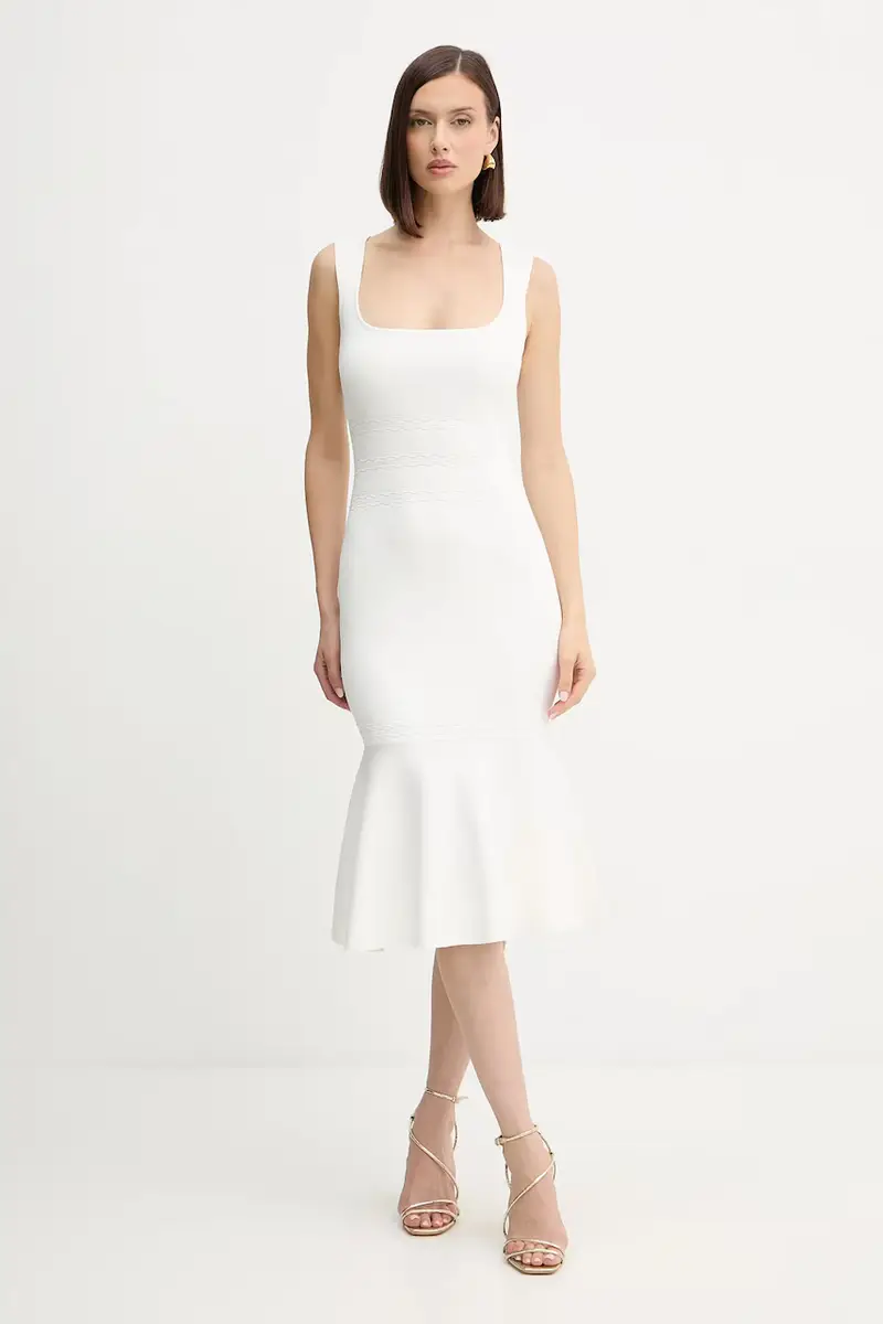 vestito Camille colore bianco DSP8535748