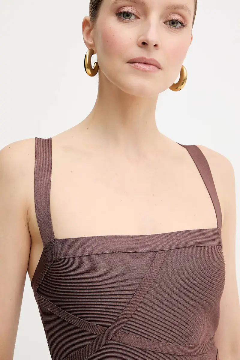 vestito Josephine colore rosso FRI8513807 Marrone miniatura 4