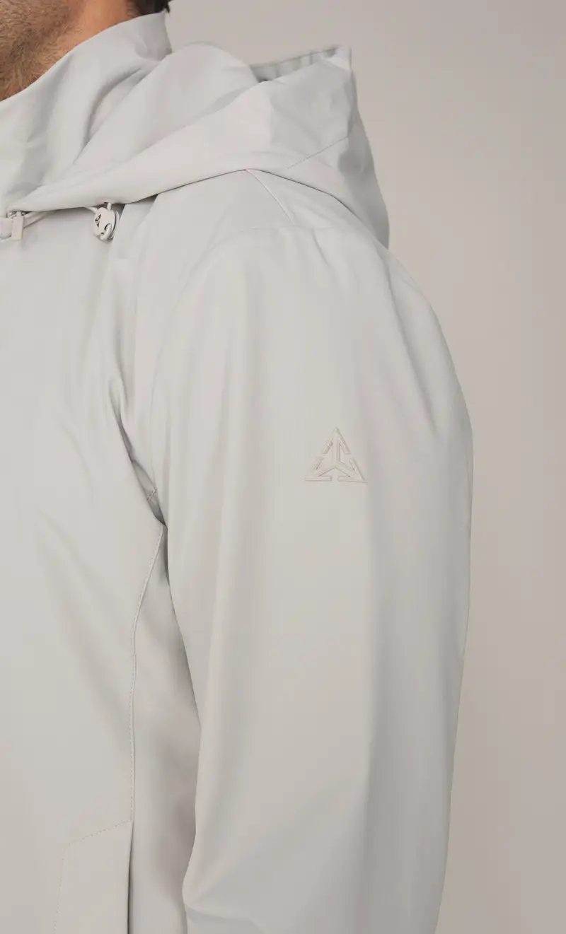 Giubbotto heskimo gs-tech con cappuccio staccabile, colore ghiaccio miniatura 2