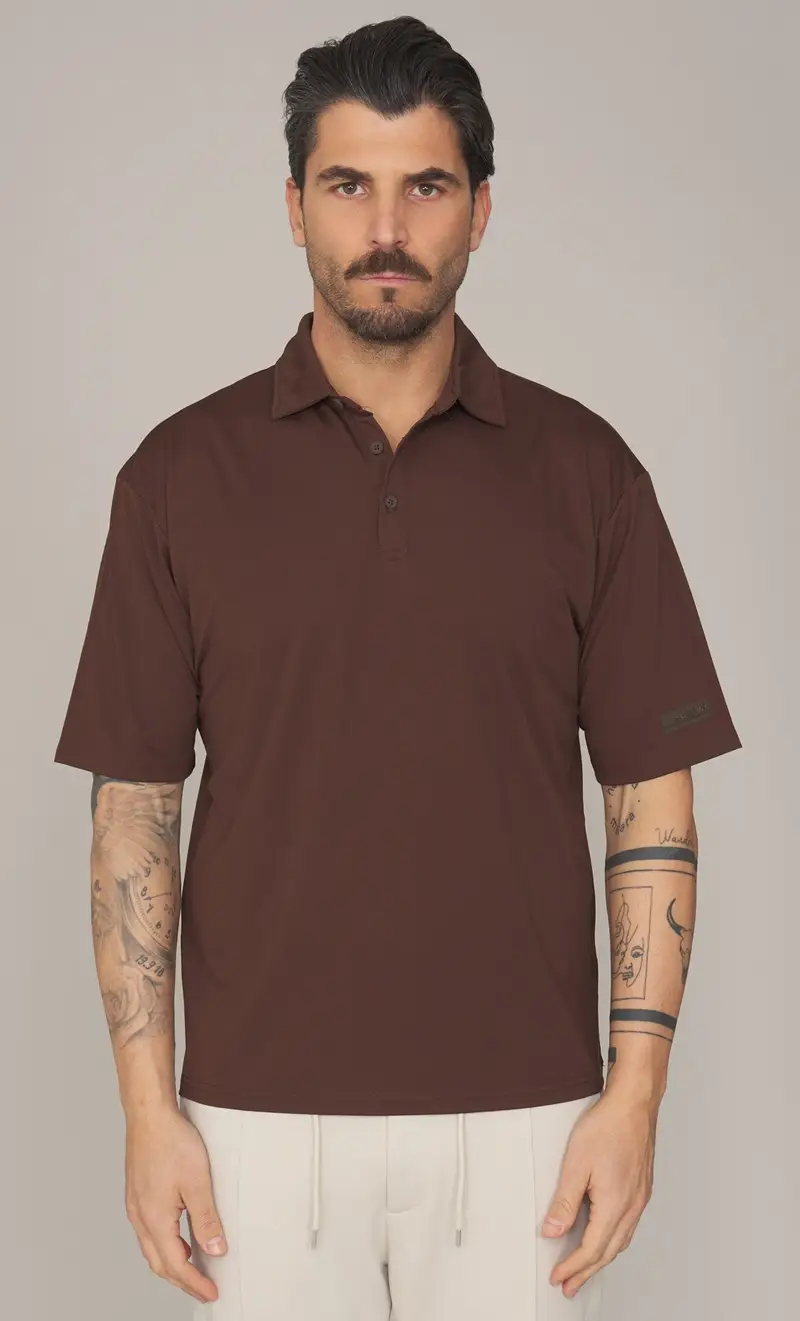 Polo heskimo no stiro, colore moro