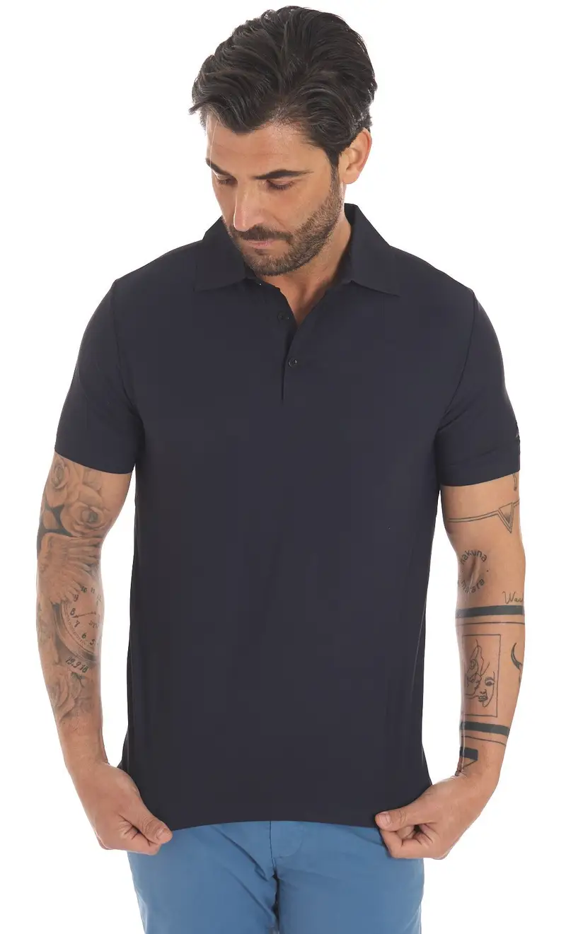 HèSKIMO Polo tecnica, colore blu
