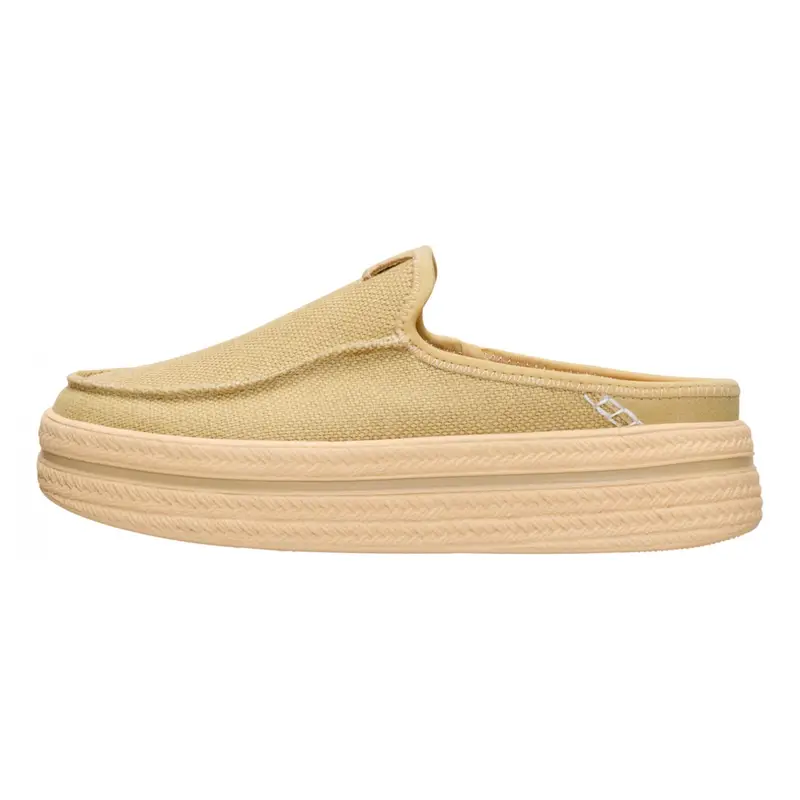 Austin Lift Espadrille Woven Olive Grey