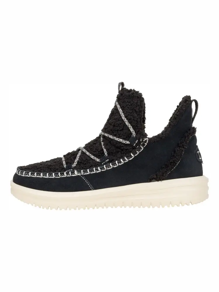 camden suede cozy nero