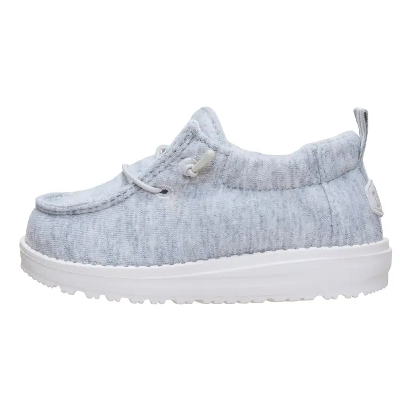 Lildude Slip On Stretch Jersey Light Grey