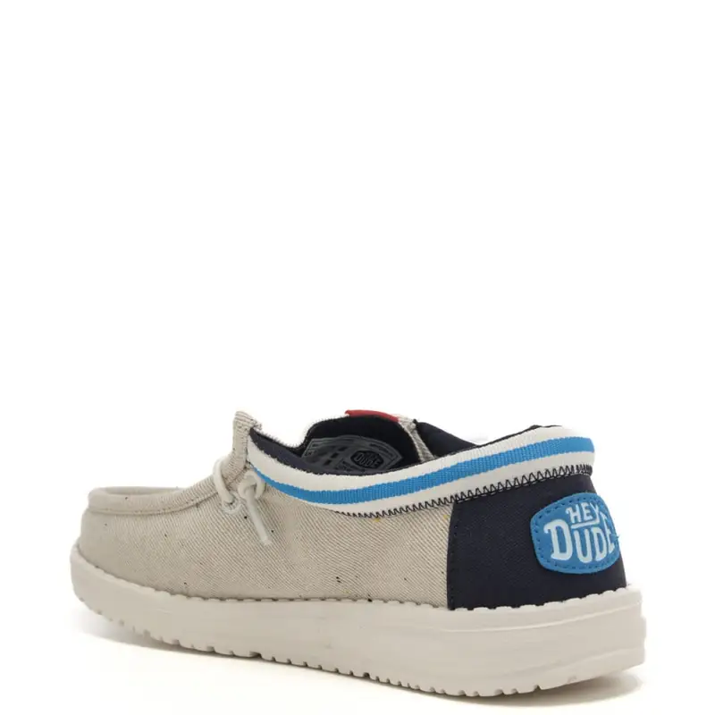 Hey Dude Mocassini Bambino Bianco 2090975 miniatura 3
