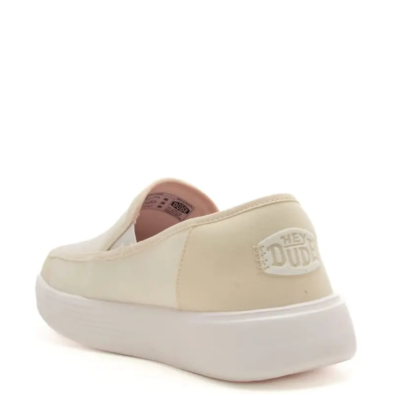 Hey Dude Mocassini Uomo Bianco 2090803 miniatura 2