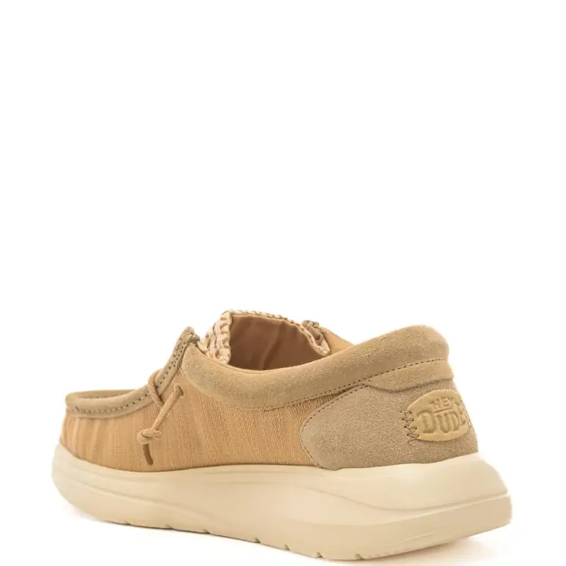 Hey Dude Mocassini Uomo Crema 2091438 miniatura 3