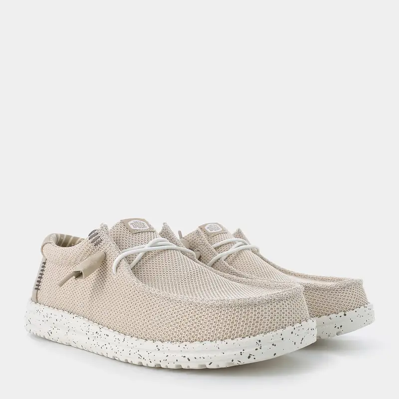 Hey Dude Mocassini Uomo Beige 2505402 miniatura 2