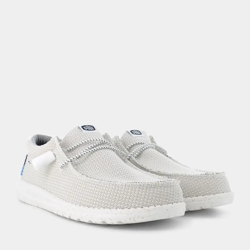 Hey Dude Mocassini Uomo Bianco 2505401 miniatura 2