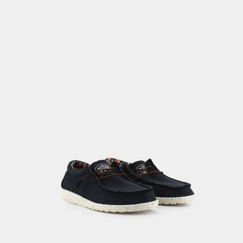 Hey Dude Mocassini Uomo Blu 2685814 miniatura 2