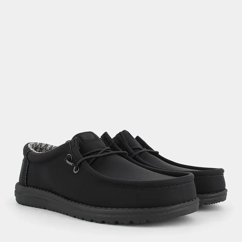 Hey Dude Mocassini Uomo Nero 3416416 miniatura 2