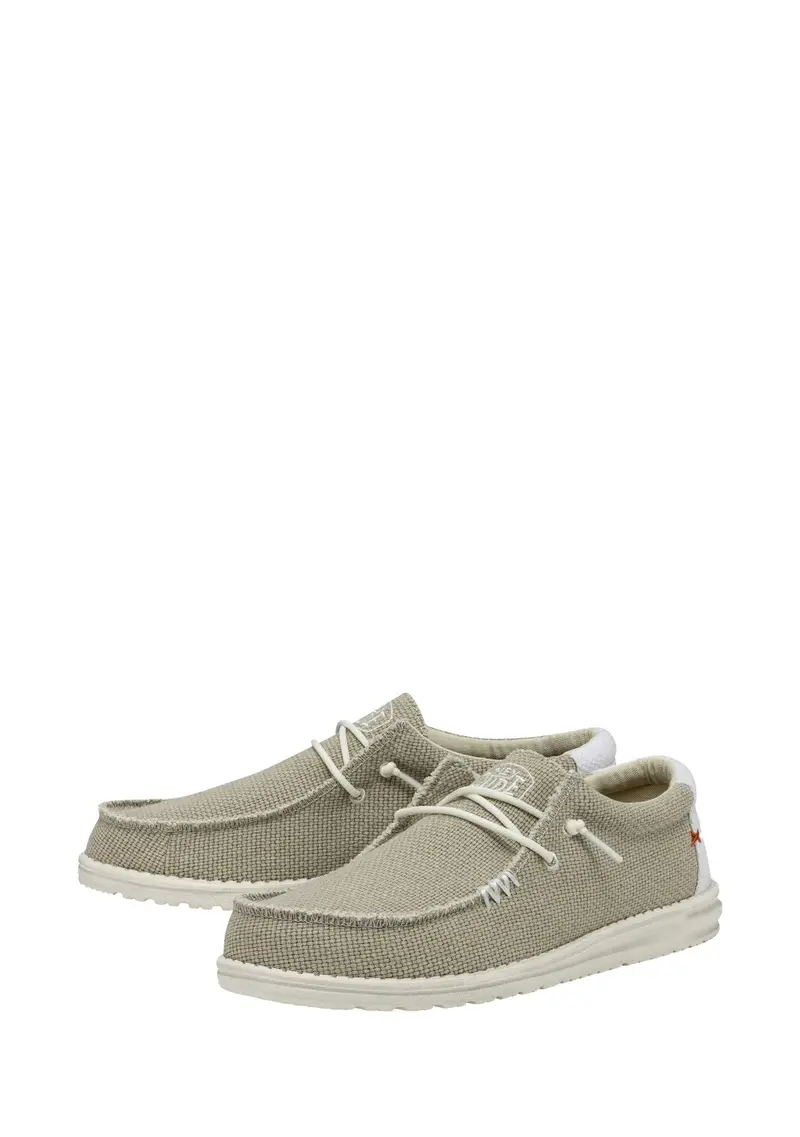 HEY DUDE - Mocassino Beige miniatura 2
