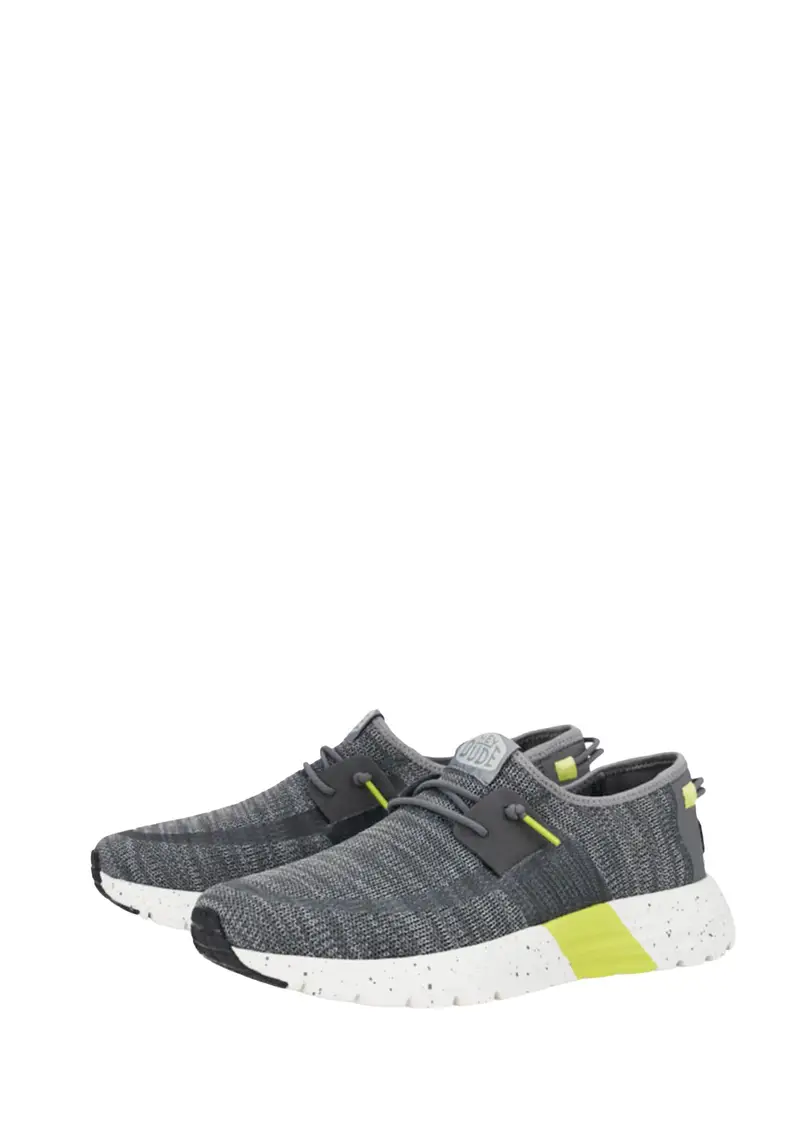 HEY DUDE - Mocassino Uomo Grey miniatura 2