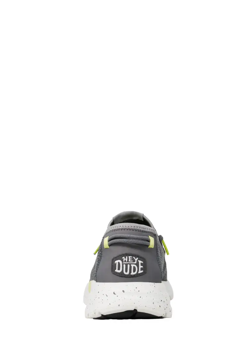HEY DUDE - Mocassino Uomo Grey miniatura 3