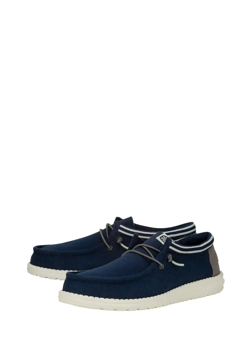 HEY DUDE - Mocassino Uomo Navy miniatura 2