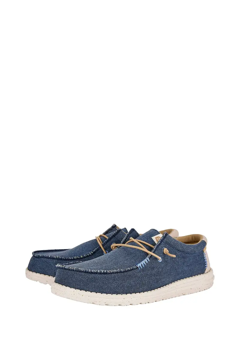 HEY DUDE - Mocassino Uomo Navy miniatura 2