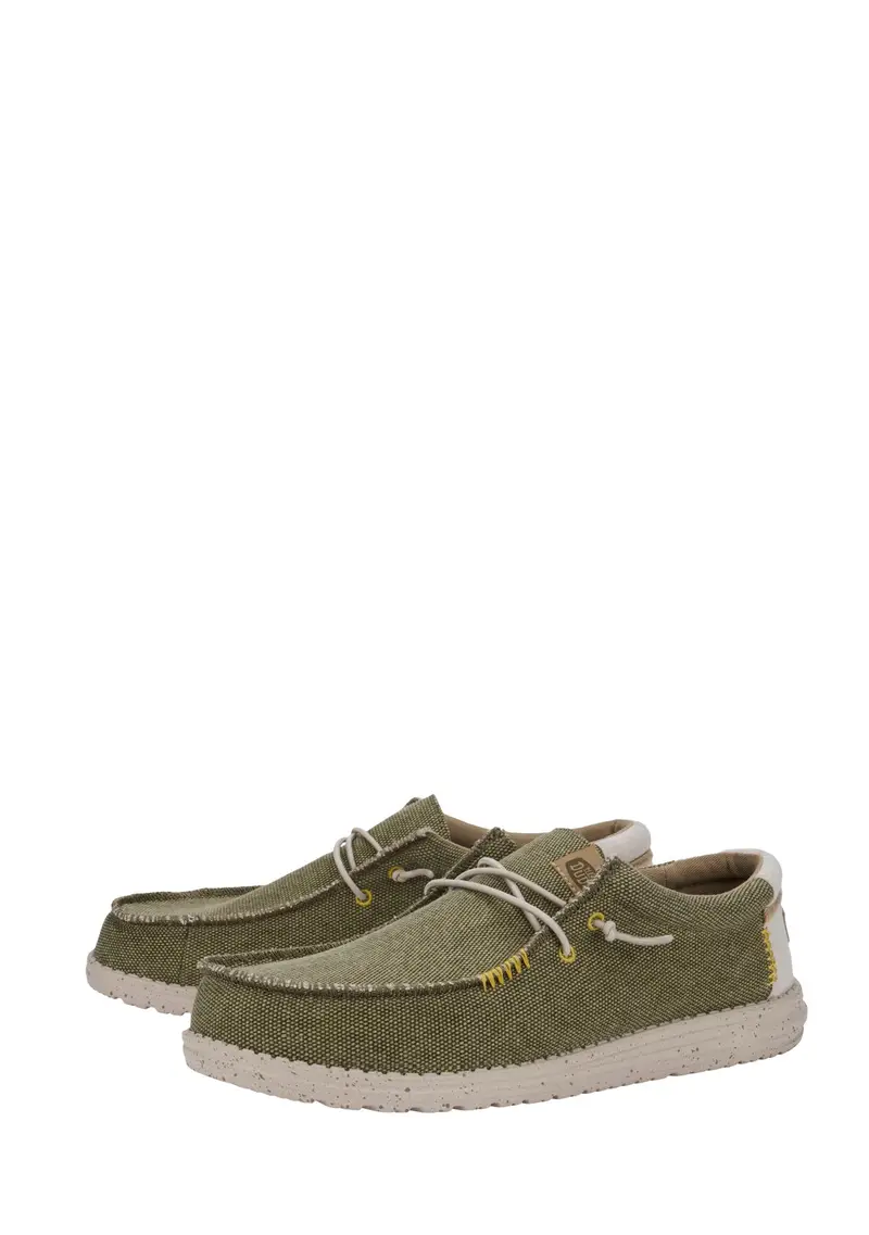 HEY DUDE - Mocassino Uomo Olive miniatura 2