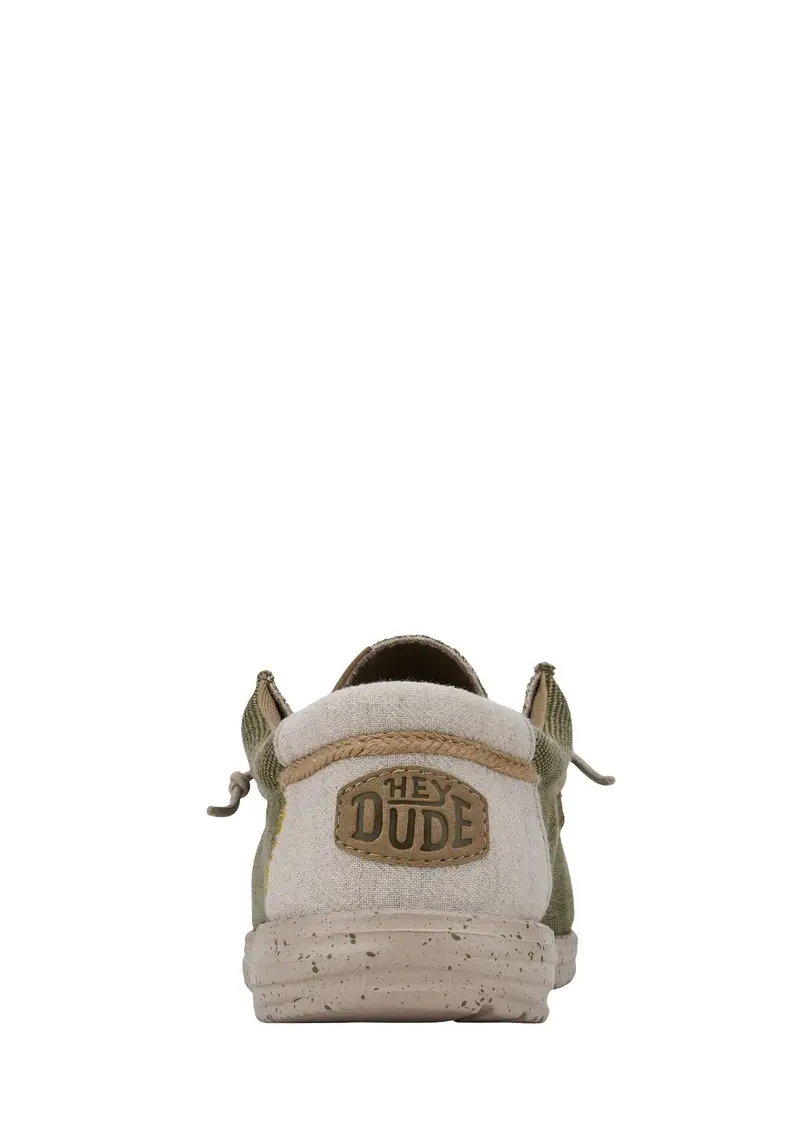 HEY DUDE - Mocassino Uomo Olive miniatura 3