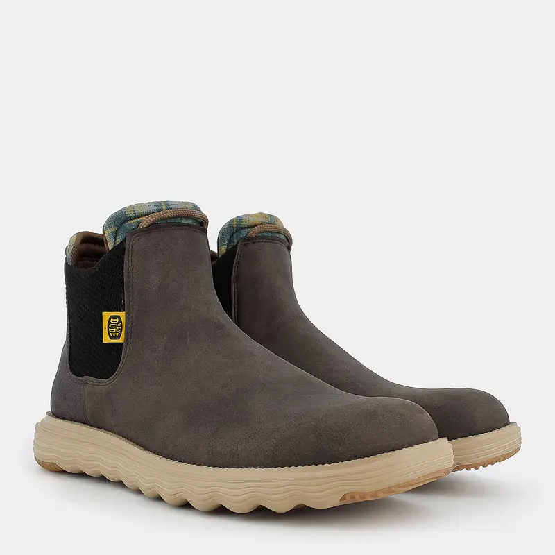 Hey Dude Scarponcini Uomo Marrone 3416415 miniatura 2