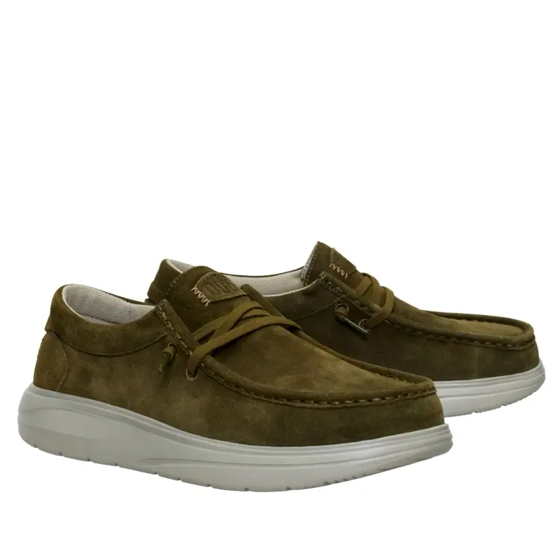 Sneaker Wally Comf Suede Verde