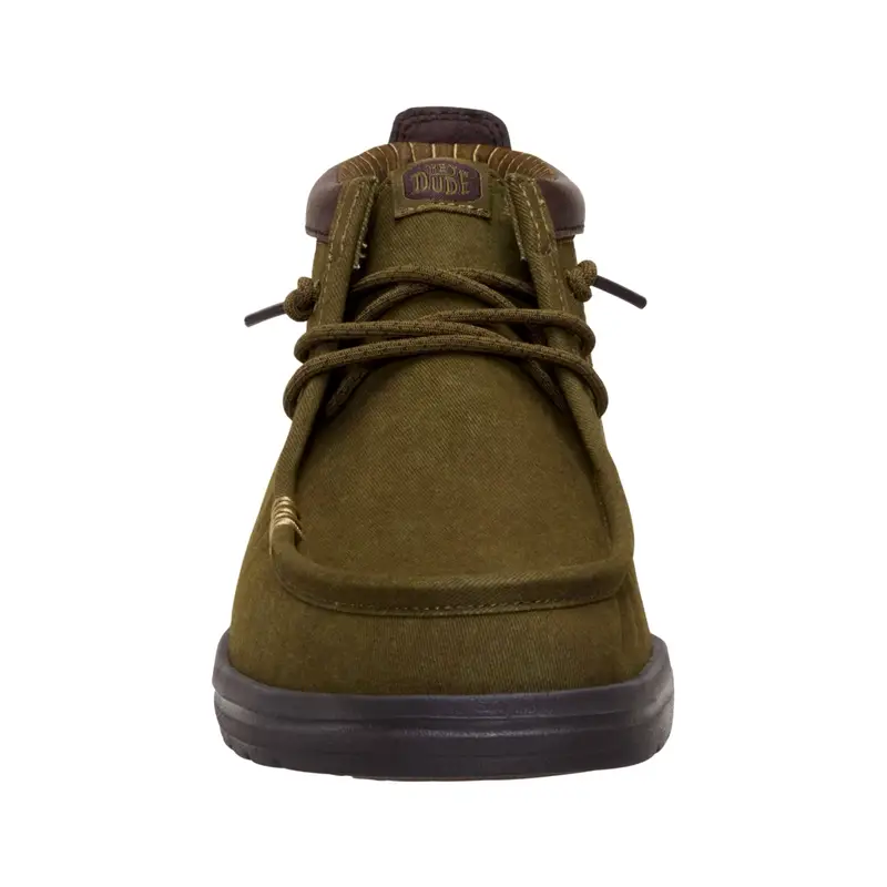 Sneaker Wally Mid Gripr Marrone, Verde miniatura 2