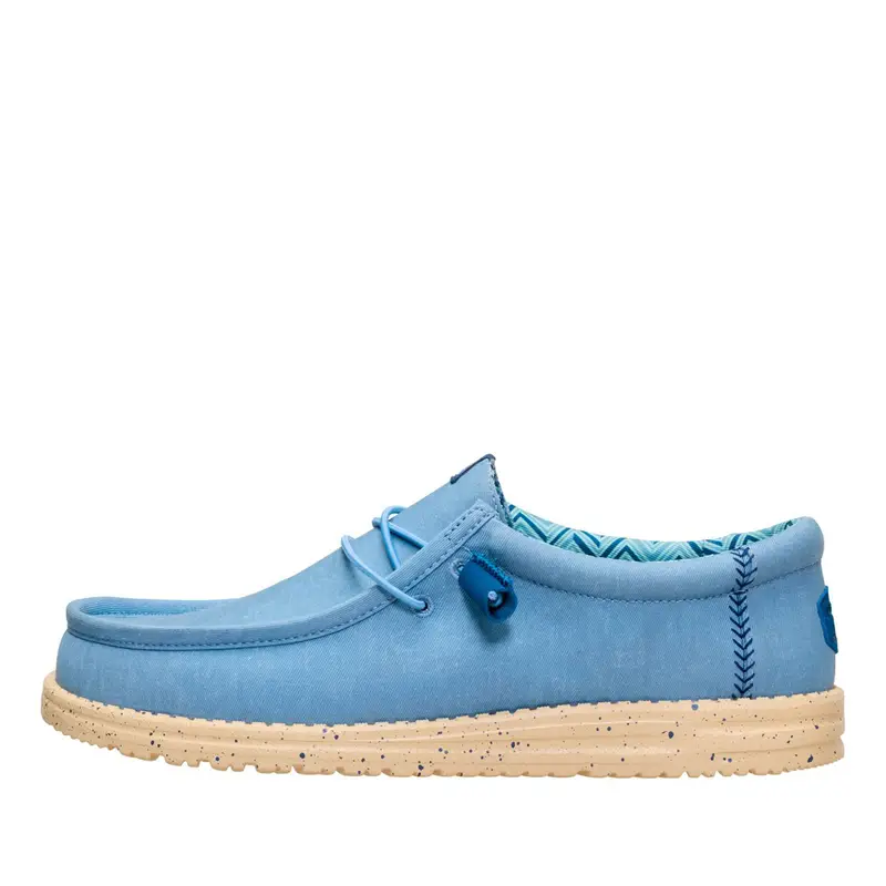 Sneaker Wally Stretch Canvas Azzurro, Blu, Jeans