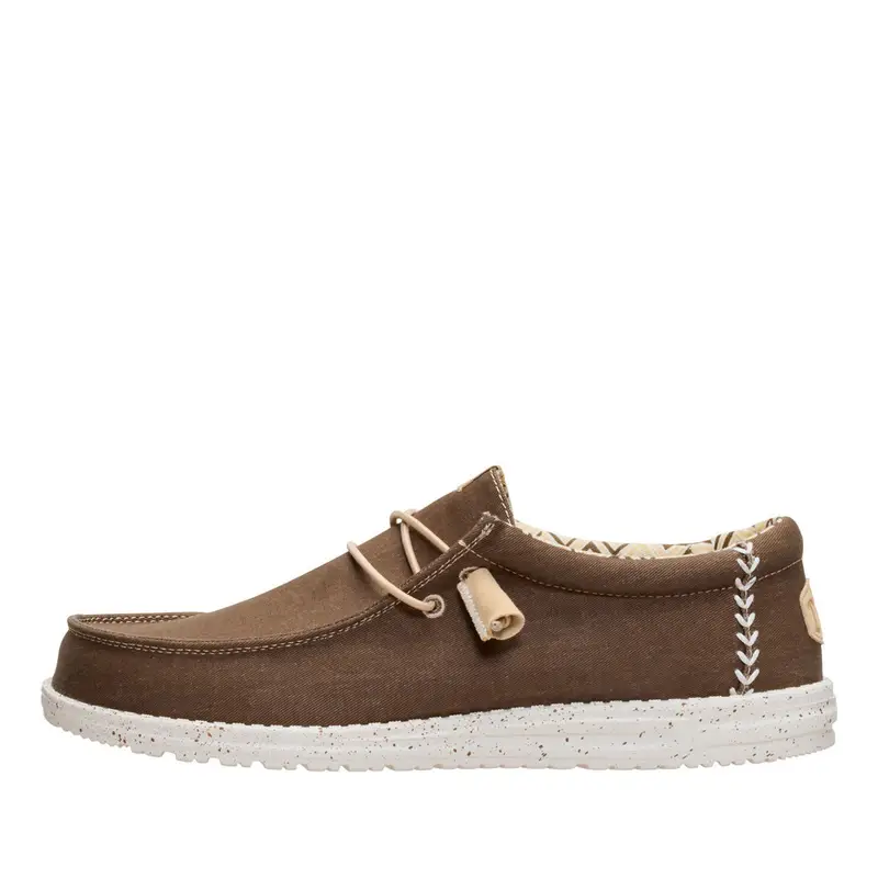 Sneaker Wally Stretch Canvas Marrone