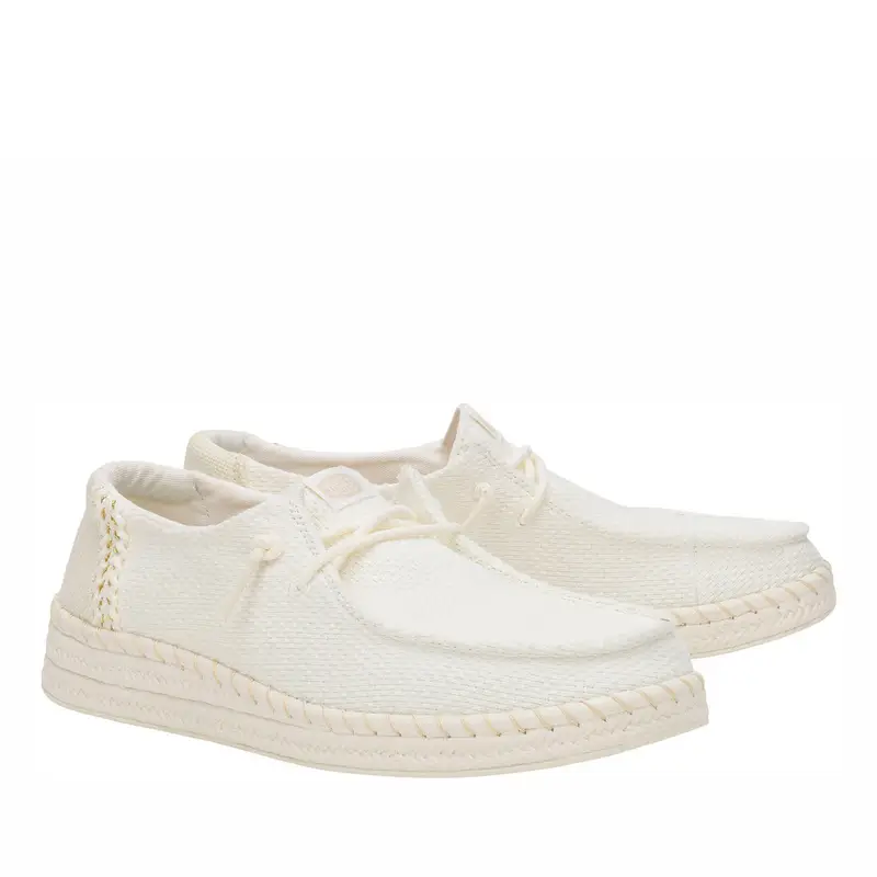 Sneaker Wendy Espadrille Woven Bianco miniatura 2
