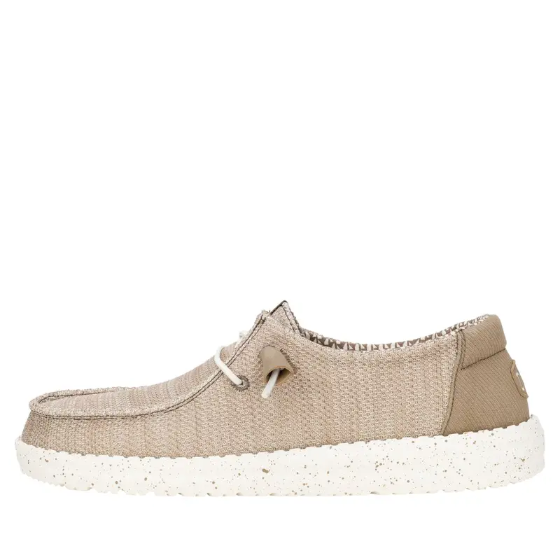 HEY DUDE Sneaker Wendy Stretch Mesh Beige Size EU 39
