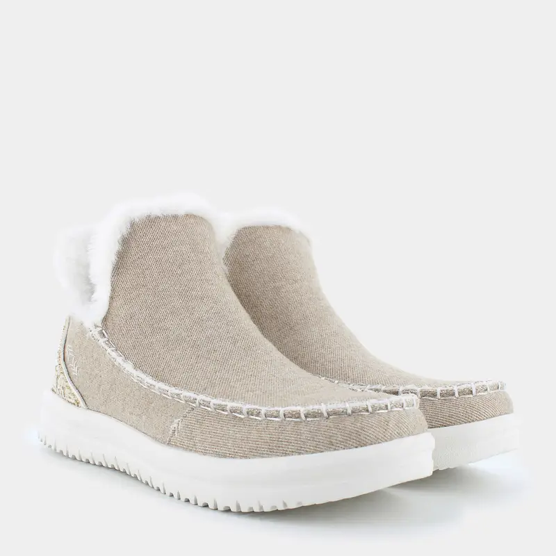 Tronchetti Hey Dude da Donna, beige miniatura 2