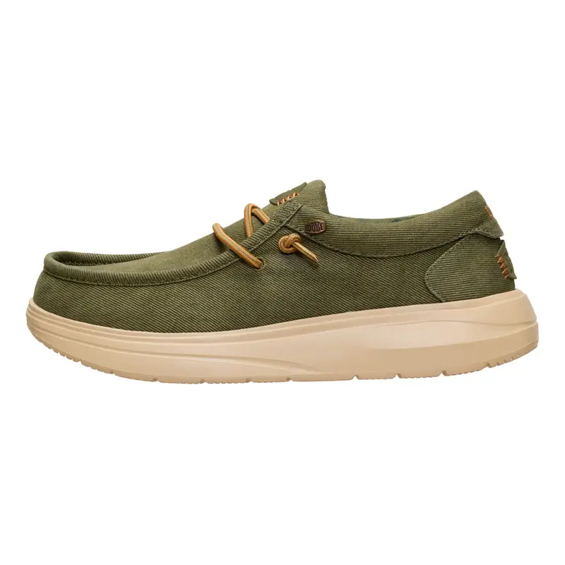 Wally Comf Worn Twill Burnt Olive