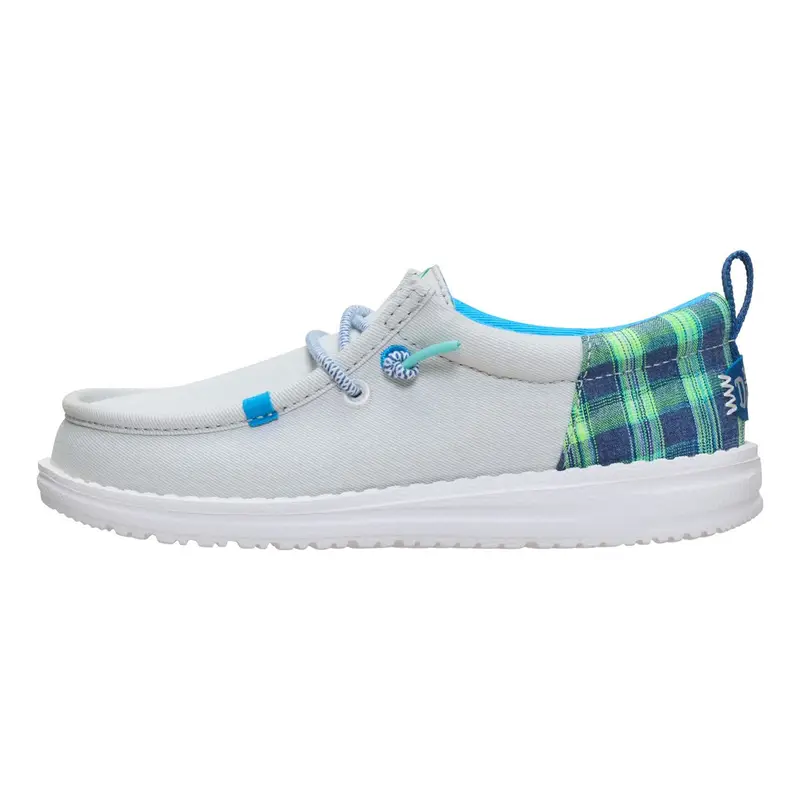 Wally Funk Y Prep Plaid Grey