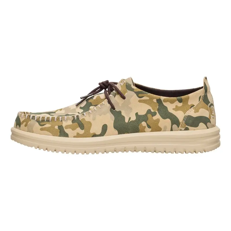 Wally Nxt Moc Camo Suede Boulder Tan