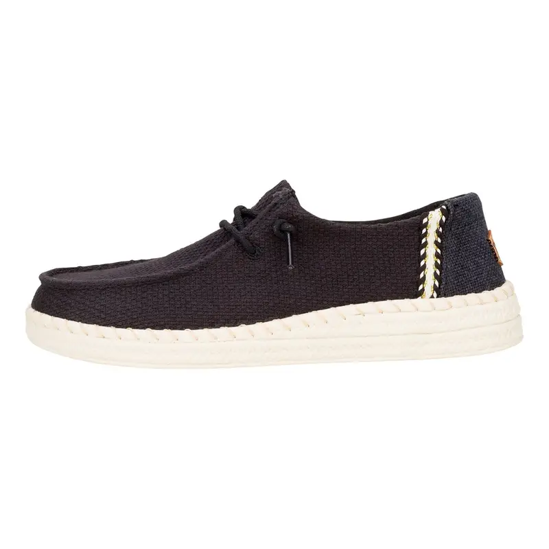 Wendy Espadrille Woven Black