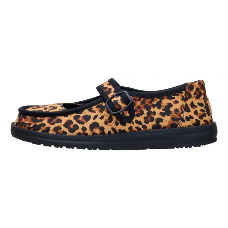 Wendy Jane Washed Twill Leopard
