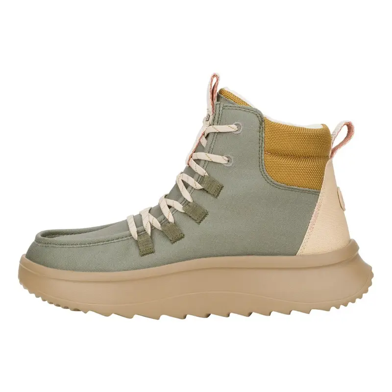 Wendy Peak Apres Coated Twill W Olive