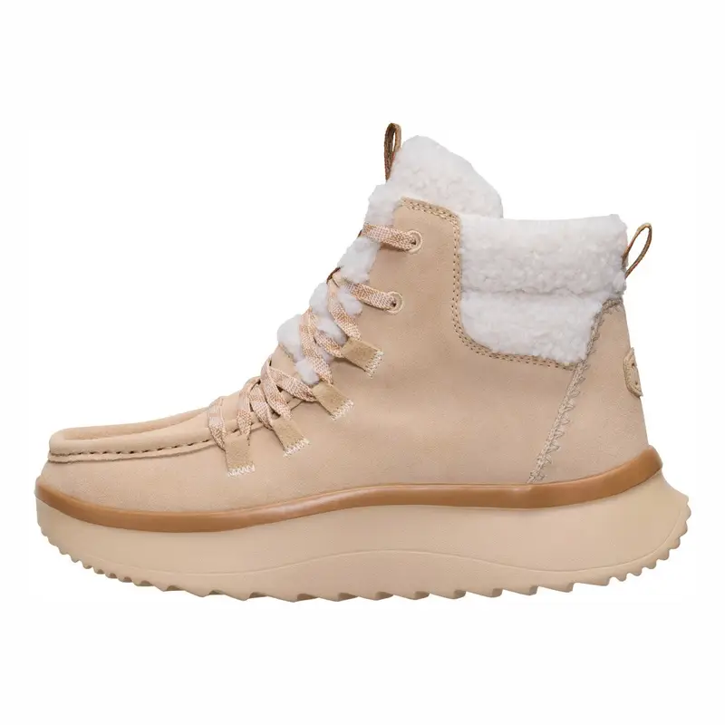 Wendy Peak Apres Suede Cozstit Tan