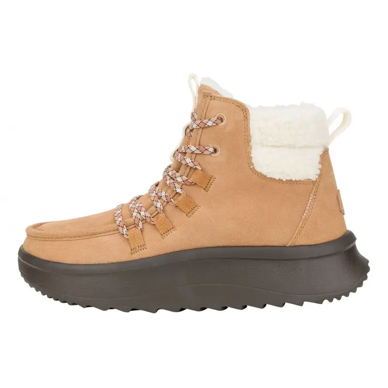 Wendy Peak Apres Suede Cozy W Chestnut